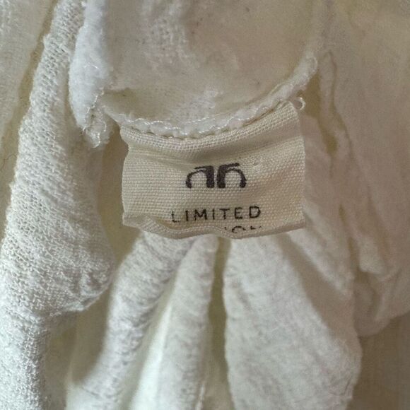 All That Remains Cotton Gauzy Midi Dress White Australian Sustainable AU12/US 8 - Picture 9 of 13